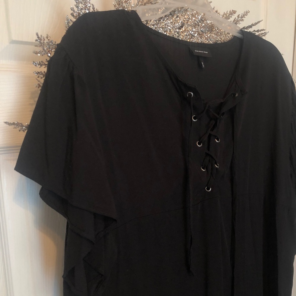 Black Dress with Ties